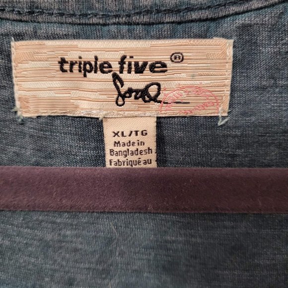 Triple Five Soul Vintage style green tank top - Picture 3 of 13